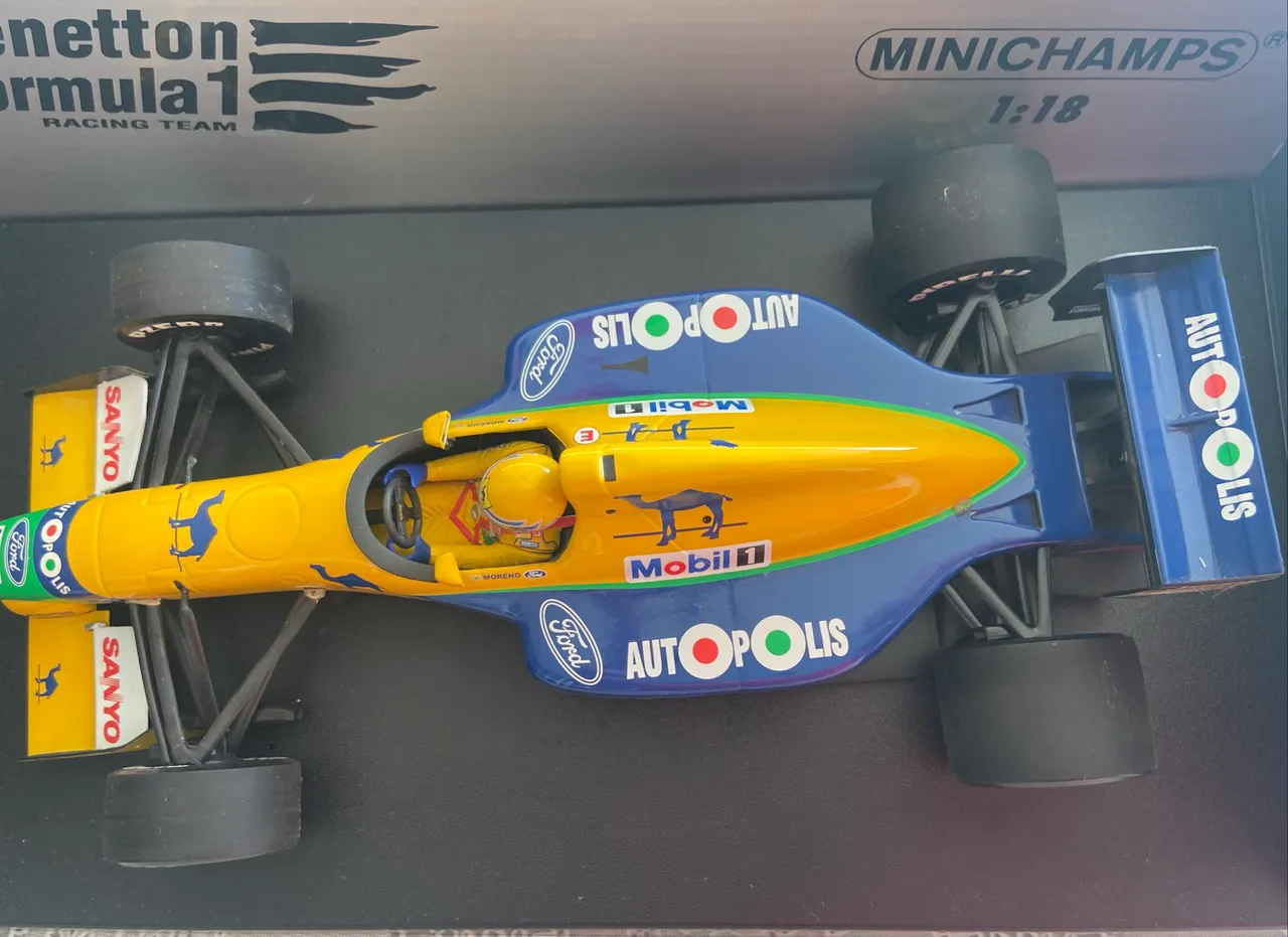 Minichamps Kart Paris Bercy 1993 - Ayrton Senna 1:18 - Hobbies e