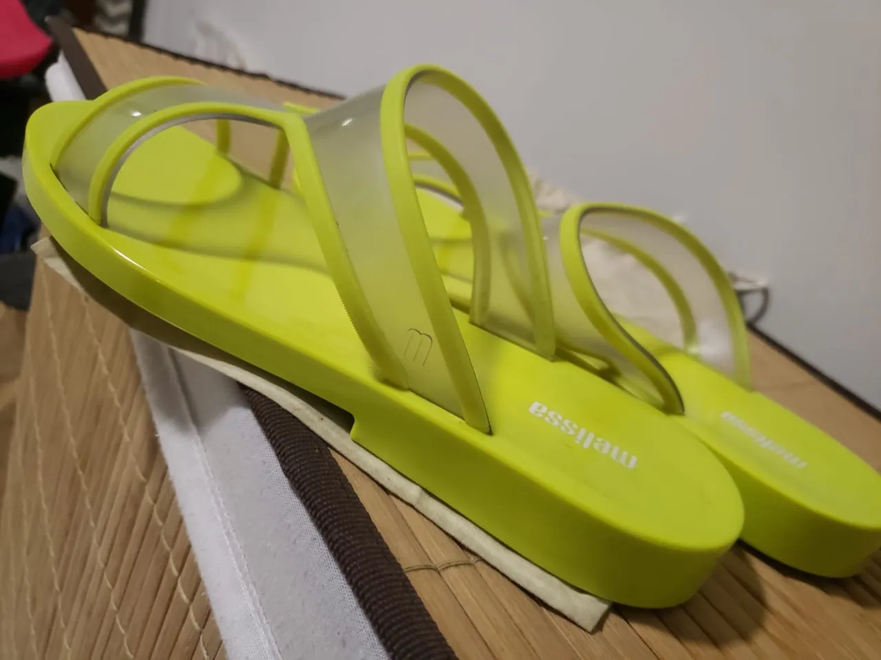 Melissa bikini slide verde neon num 38