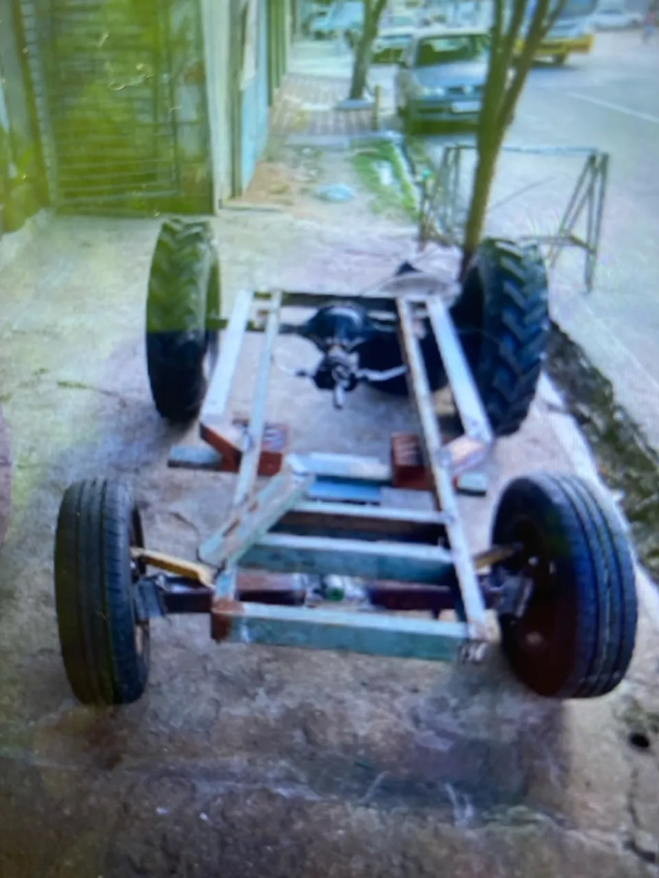 Chassis Para trator Caseiro