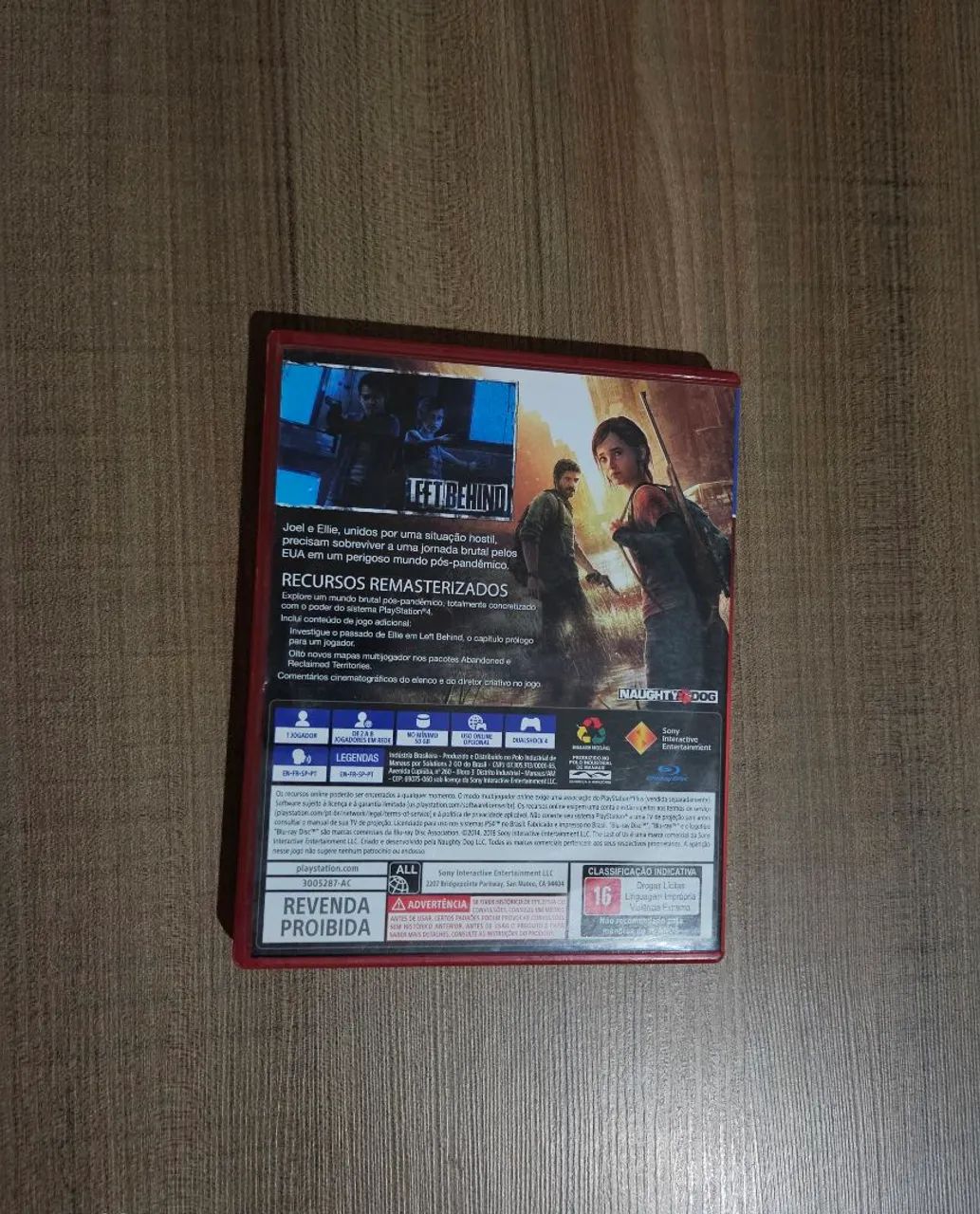 The Last of Us Remasterizado - PS4 Mídia Física - Original - Foto 2