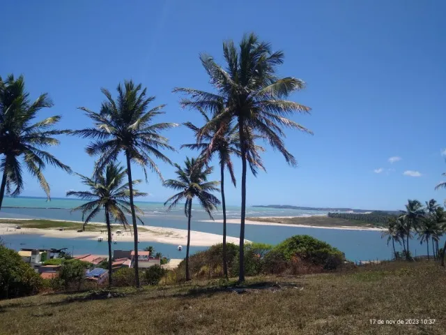 Terreno na melhor visão da Barra do Cunhau