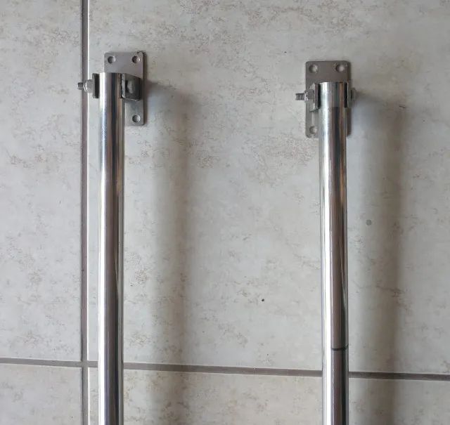 Braço de aço inox com corrediça para toldo de motorhome - Foto 5