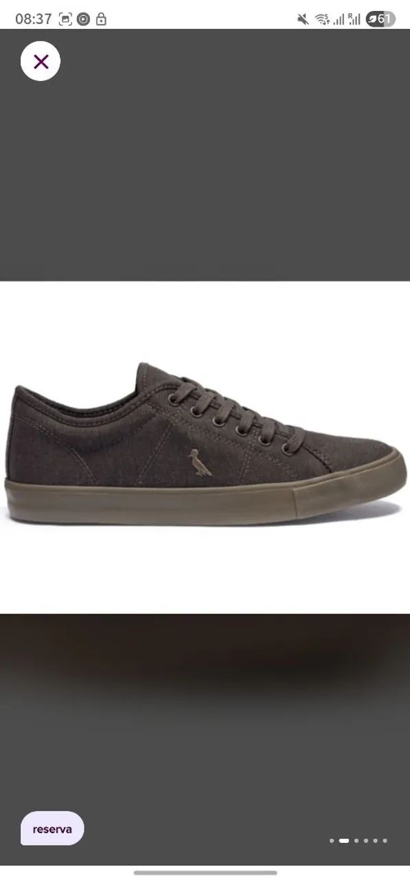 Tênis Reserva- masculino marrom - Foto 2