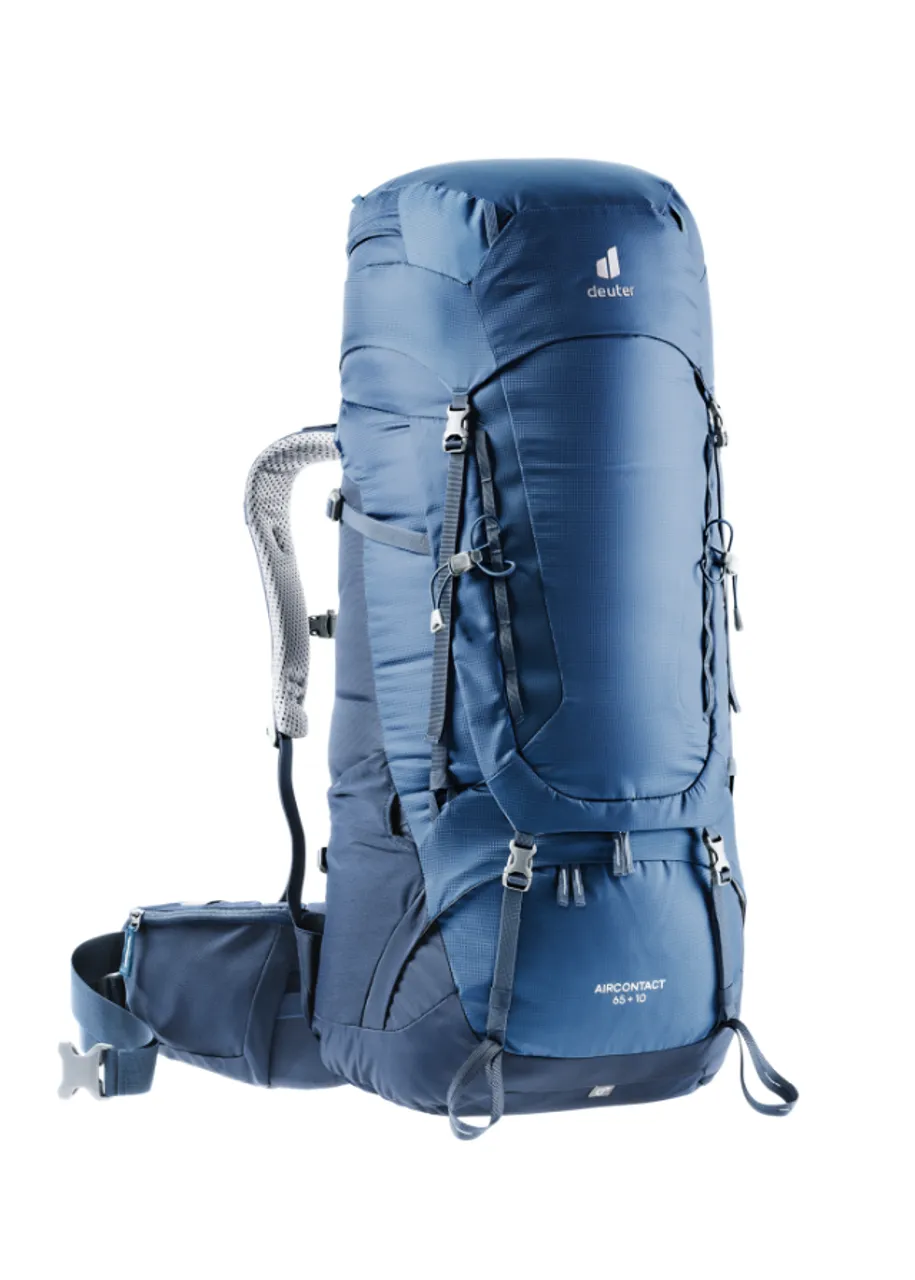 Mochila Deuter Aircontact 65+10 trekking cargueira USADA