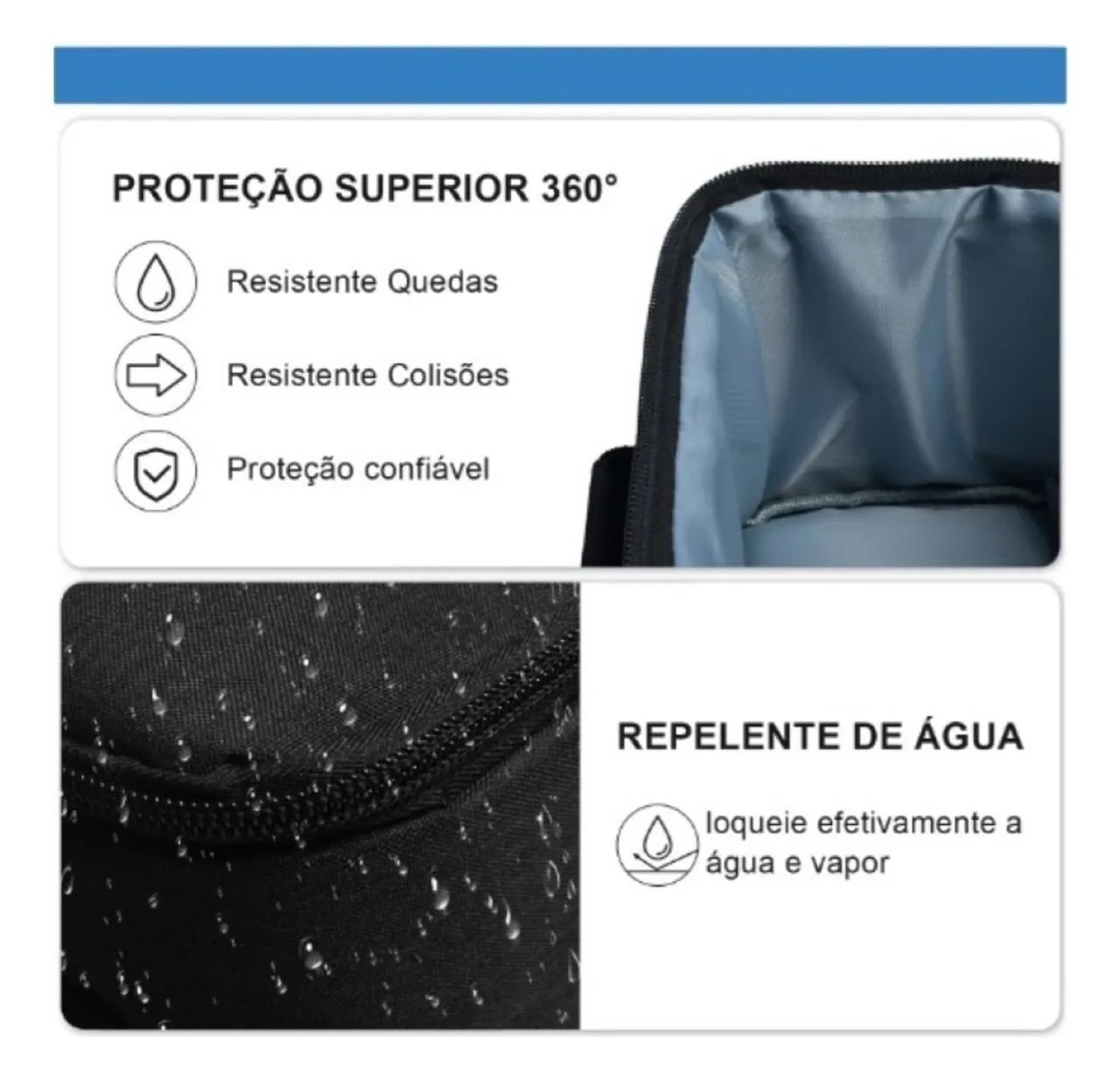 Bolsa Case Bag Capa Projetor Freestyl Hy320 Hy 300 Magcubi - Foto 3