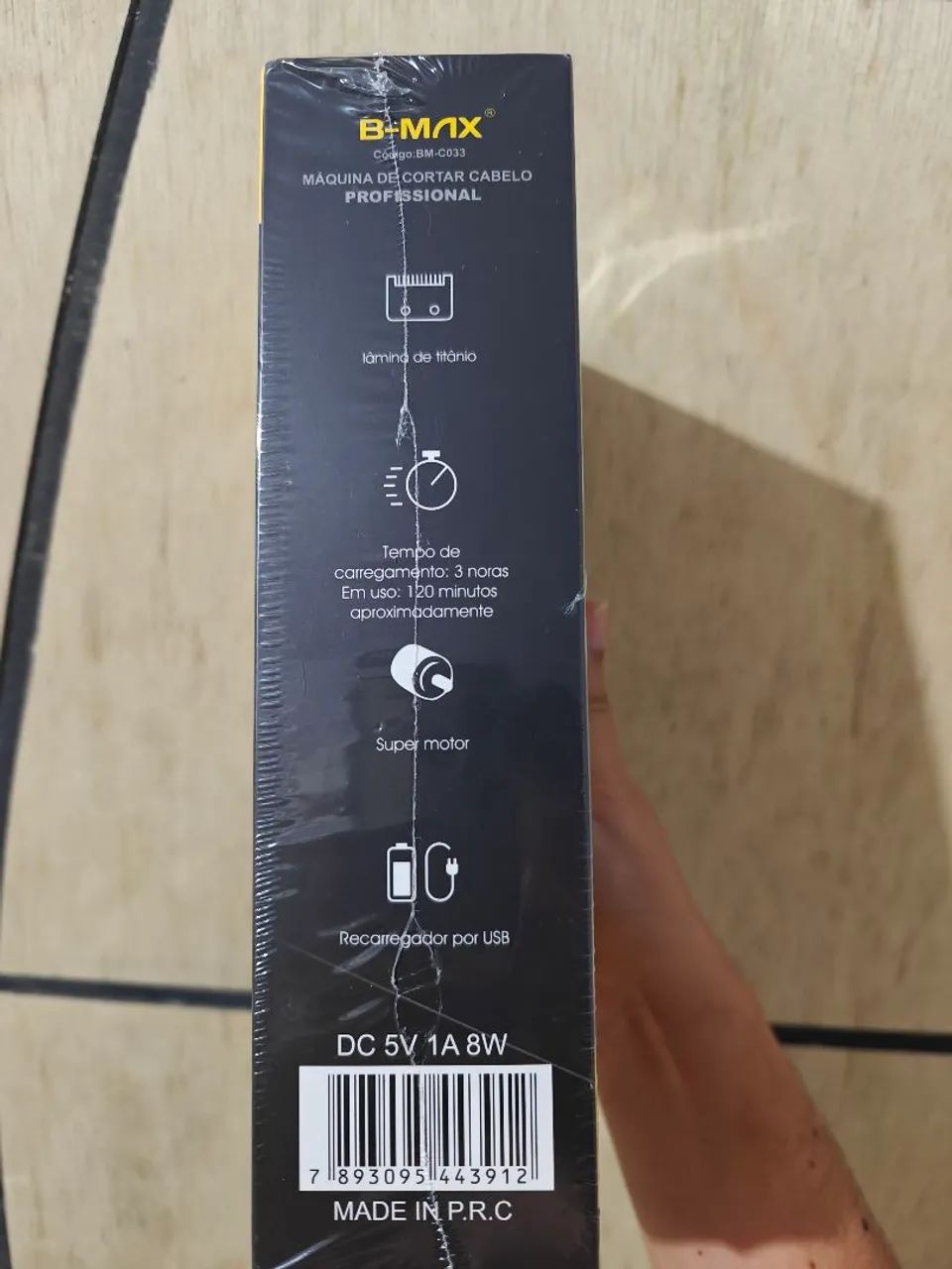 Máquina de Cortar cabelo profissional sem fio  - Foto 3