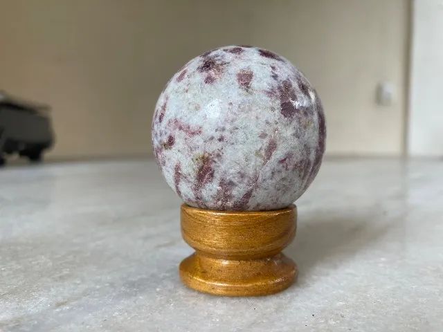 Esfera de Turmalina Rubelita  - Foto 4