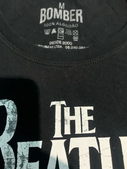 Camiseta The BeatlesTamanho M 100% algodão  - Foto 2