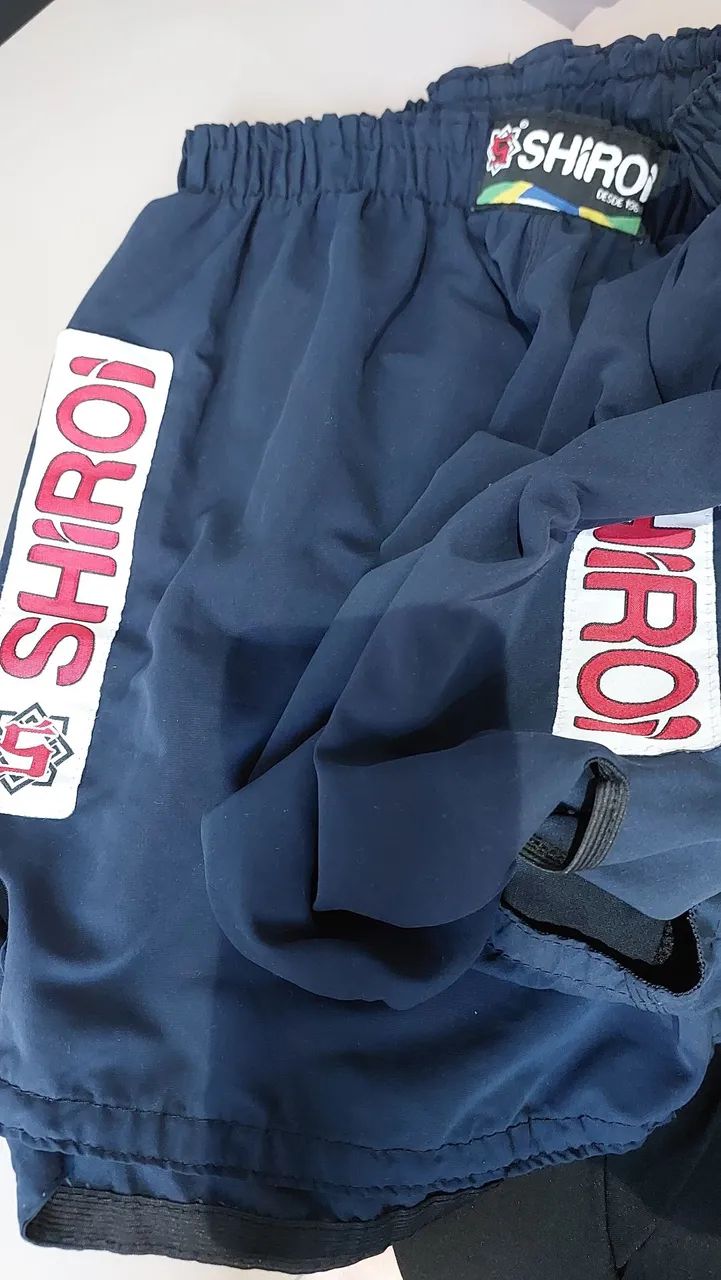 Shorts de Muay Thai Shiroi - Foto 3