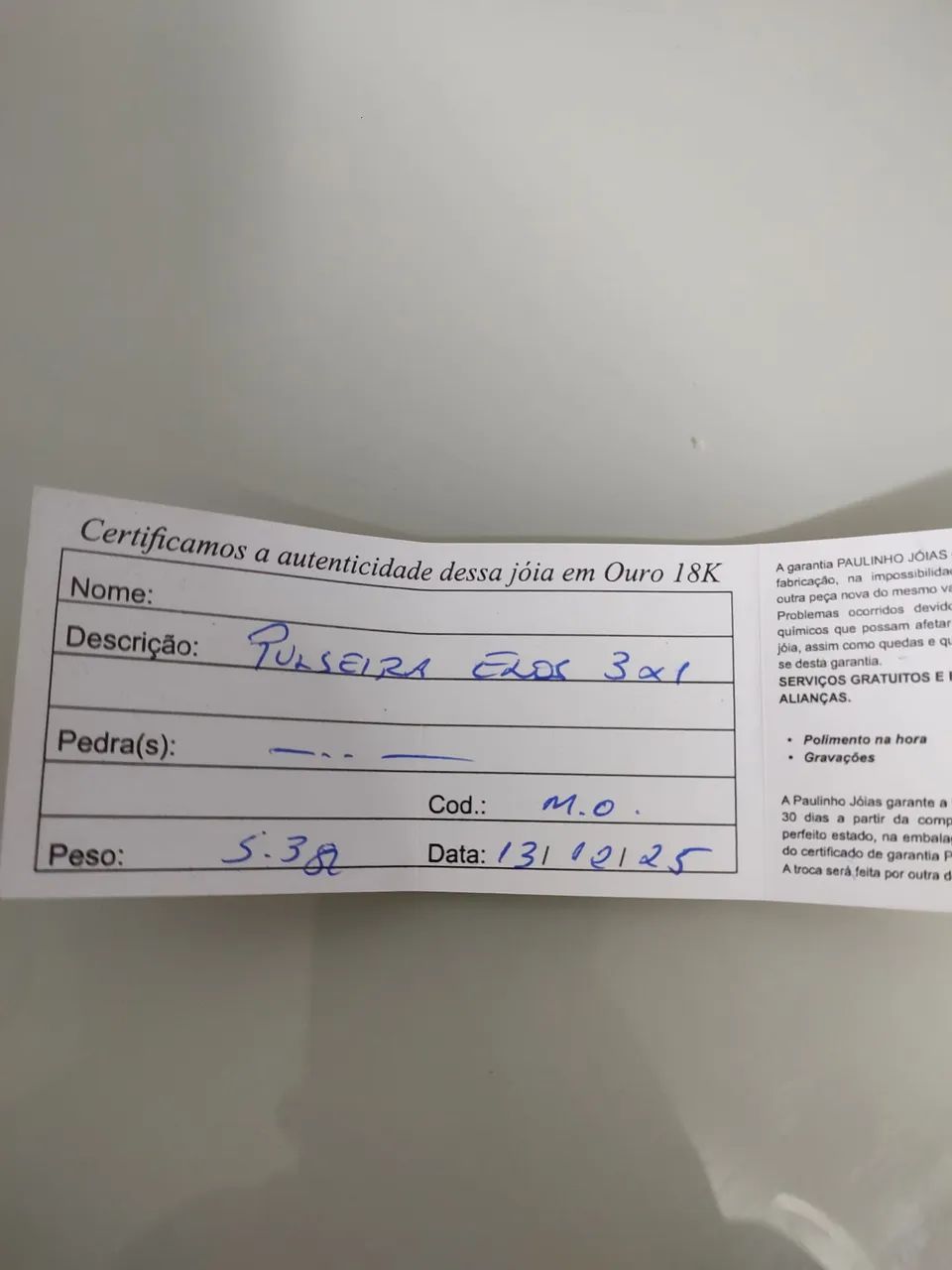 Pulseira de Ouro elo 3x1 - Foto 4