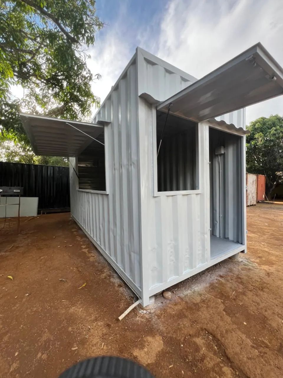 Container Almoxarifado 6mts+WC - LOCAÇÃO - Foto 2