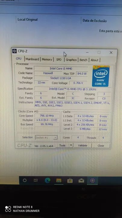 I5-4440, 4ª Geração LGA 1150 - Foto 2