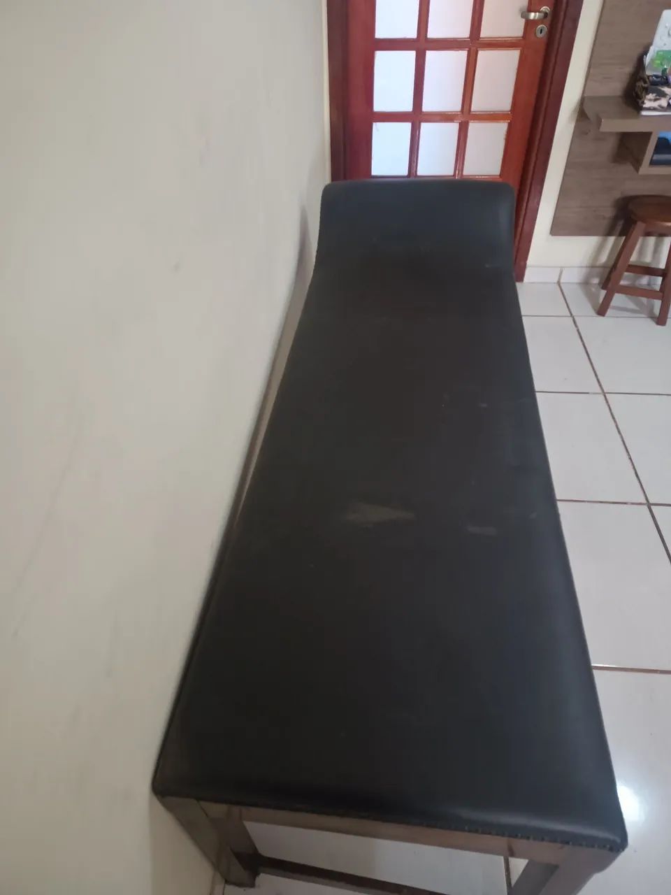 Chaise Longue Clássica em Couro - Foto 4