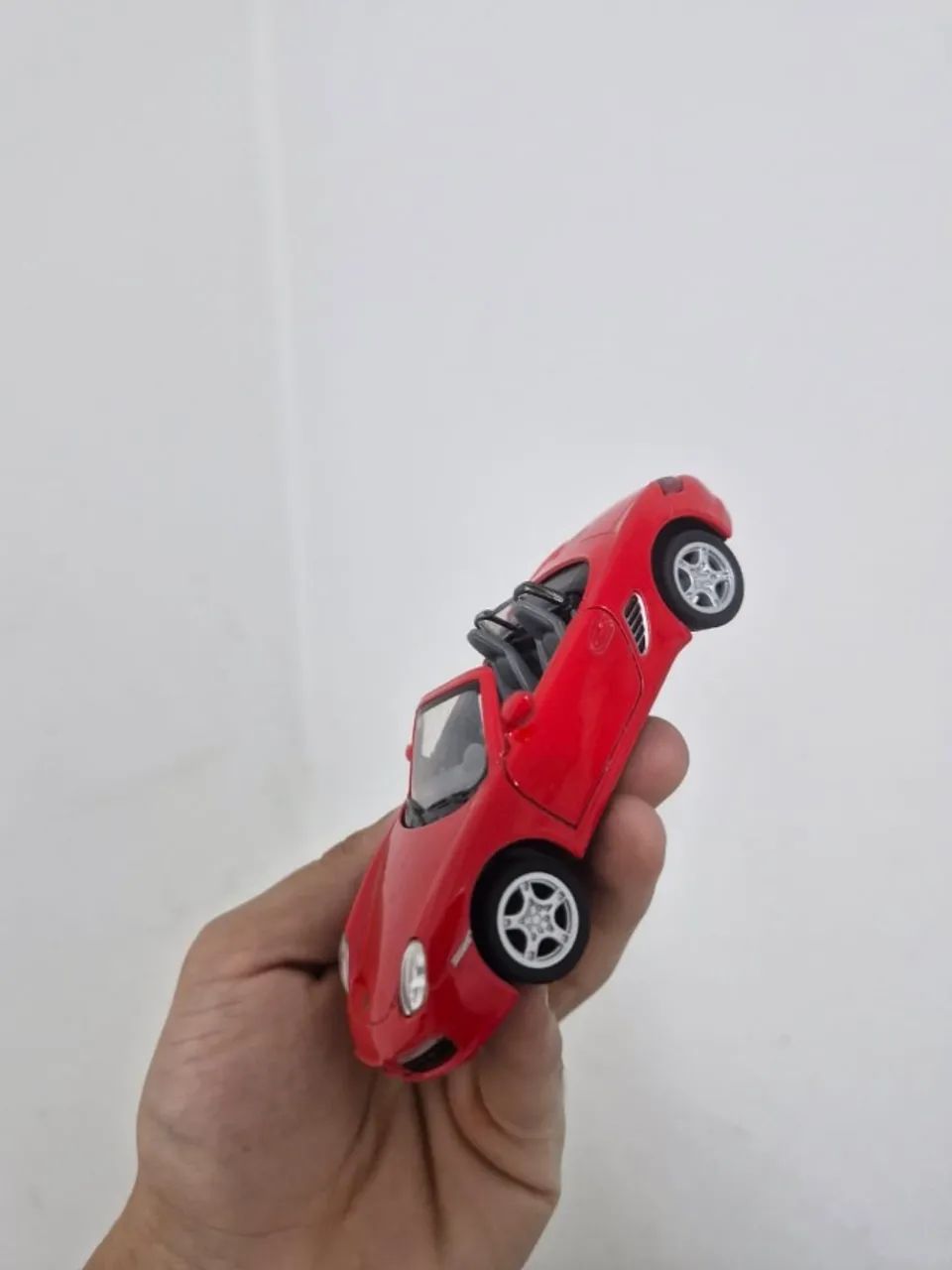 Miniatura Porsche Boxster Conversível Vermelho (Diecast) - Foto 4