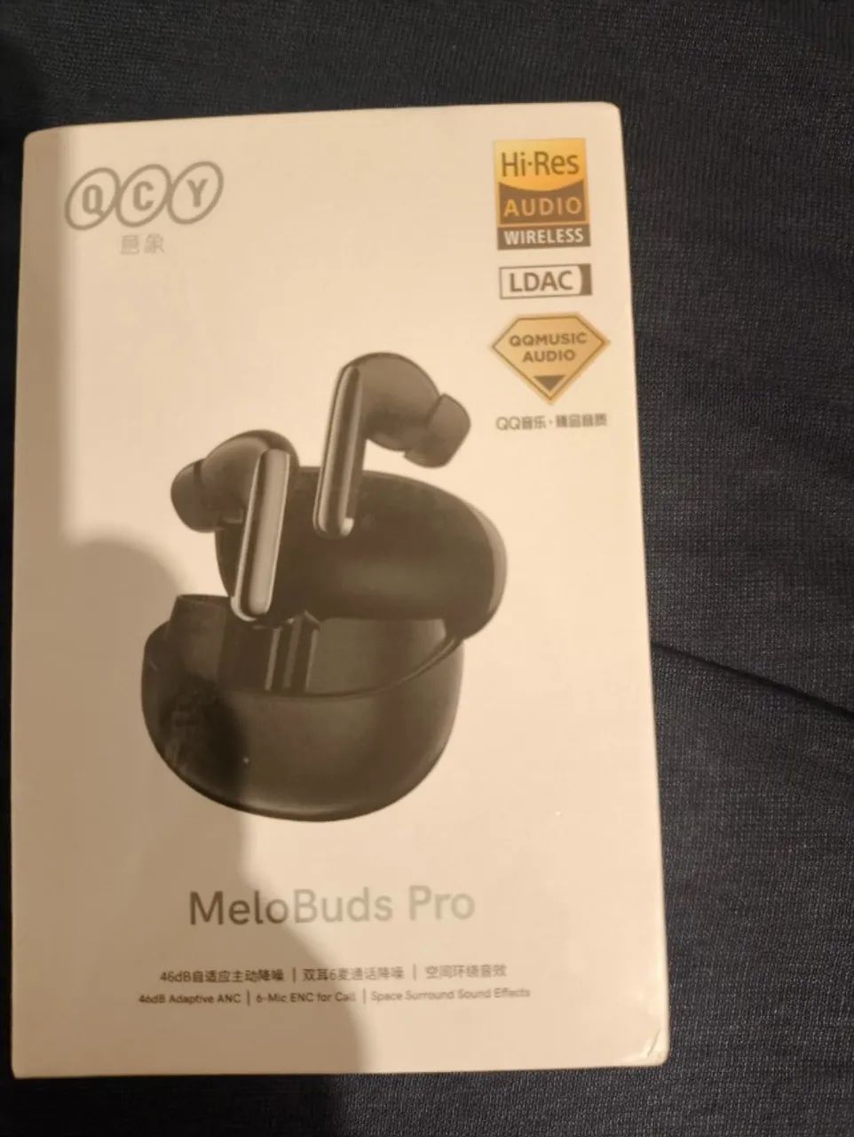 Fone de Ouvido Sem Fio QCY HT08 MeloBuds Pro ANC Bluetooth 5.3 -46dB IPX5 Hi-Fi LDAC - Foto 6