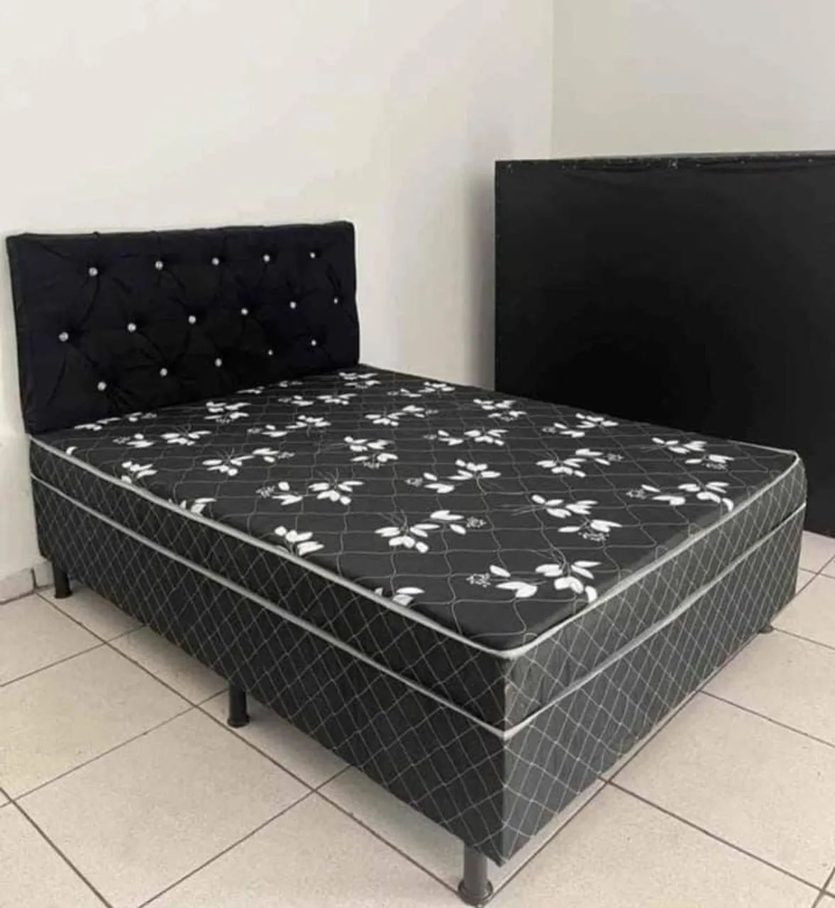 Cama Box Casal com Cabeceira