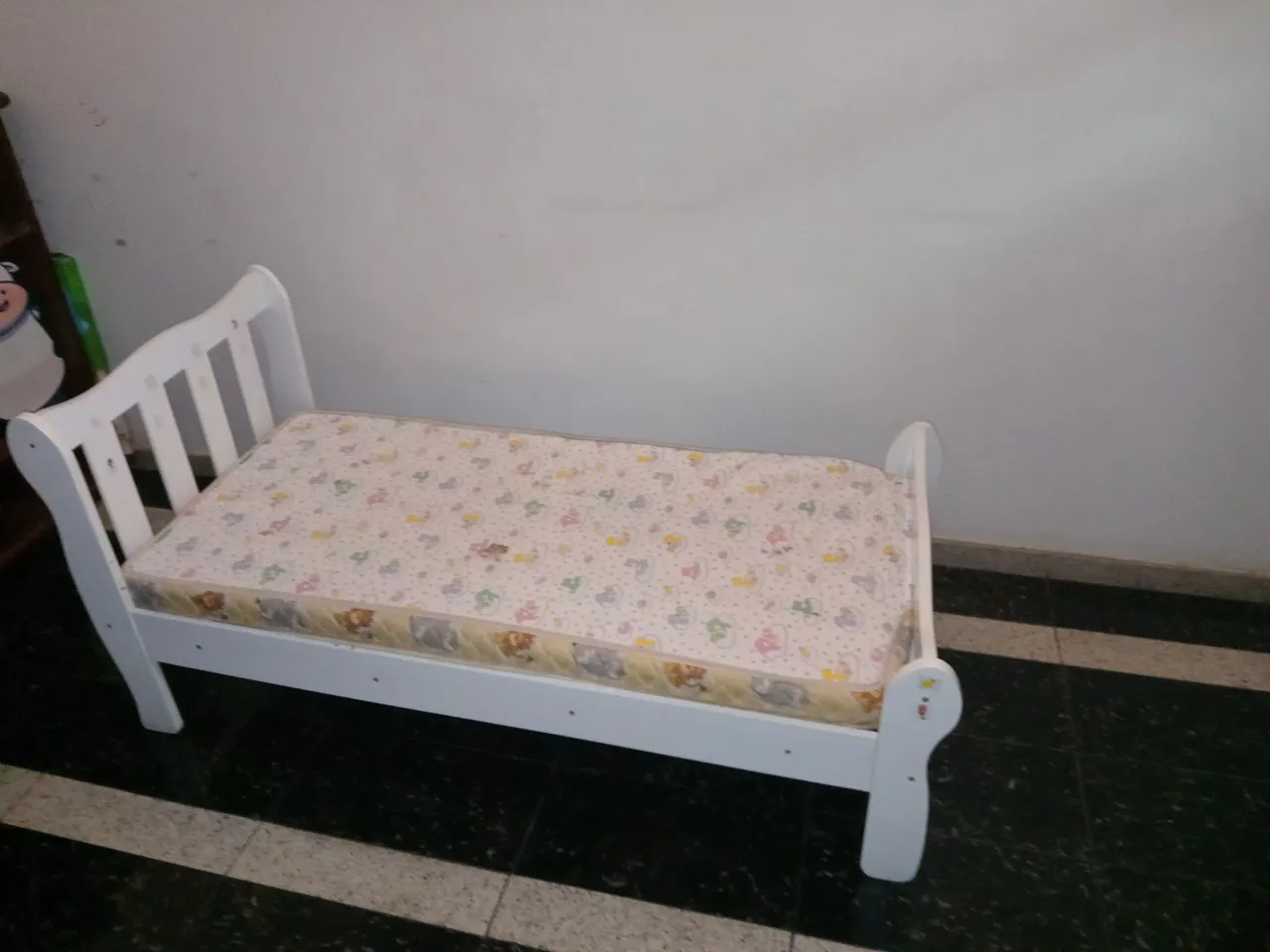 Cama infantil branca