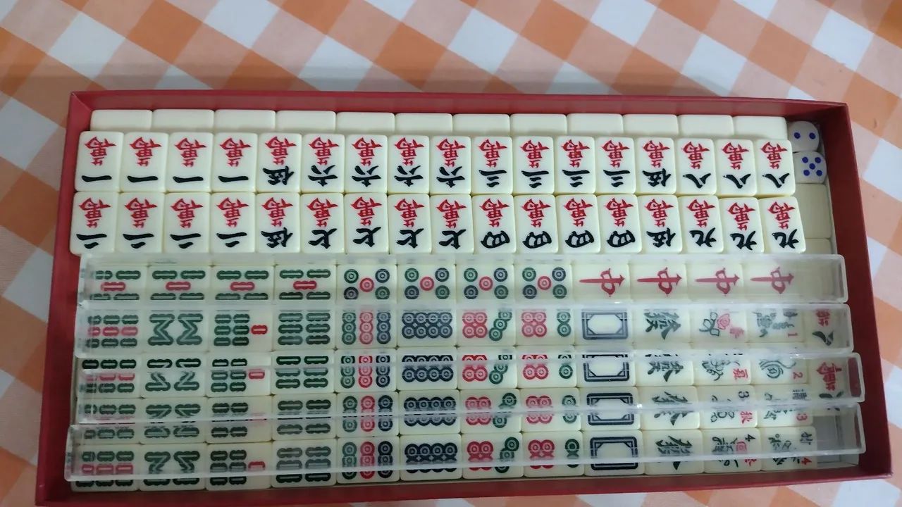 Jogo de Mahjong - Jogo Chinês  - Foto 5