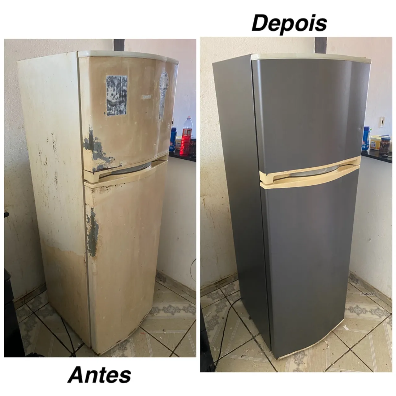 Adesivo de geladeira