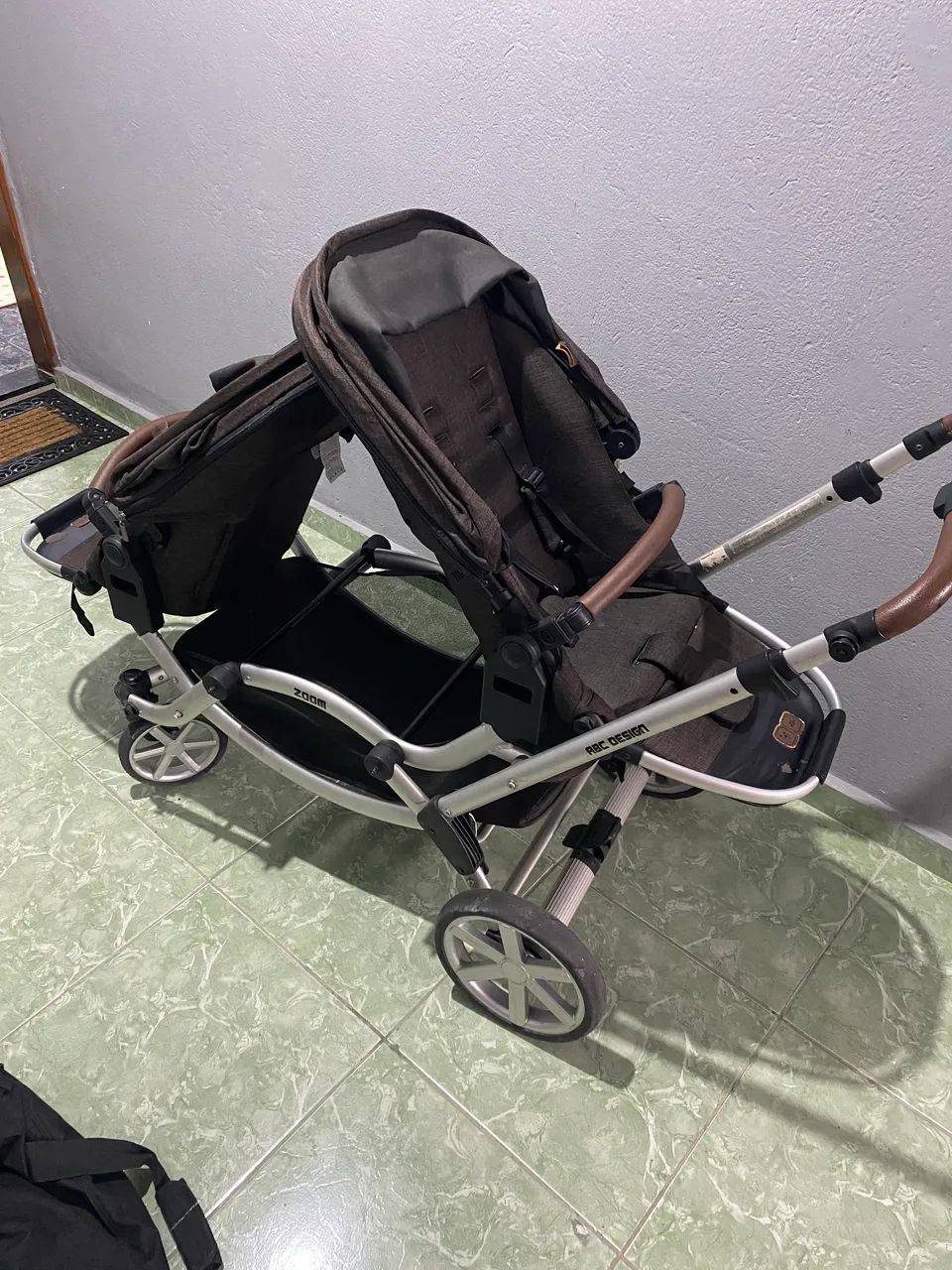 Carrinho para gêmeos ABC Design  - Foto 2