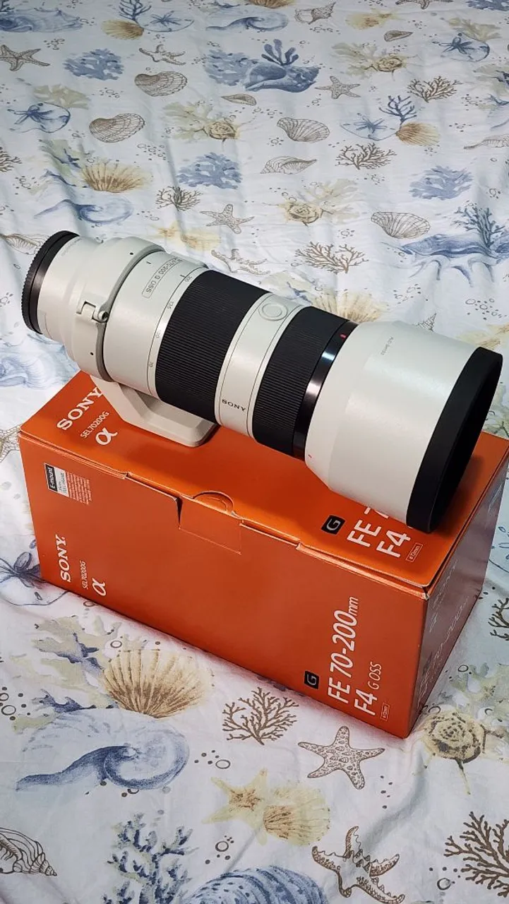 Lente Sony FE 70-200mm F4 G OSS - Nova!