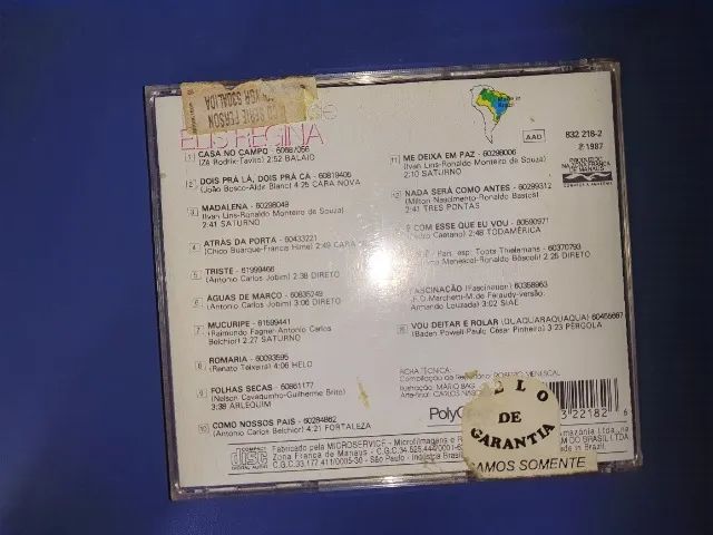 CD Original Personalidade Elis Regina, Usado Otimo Estado de Conservação - Foto 5