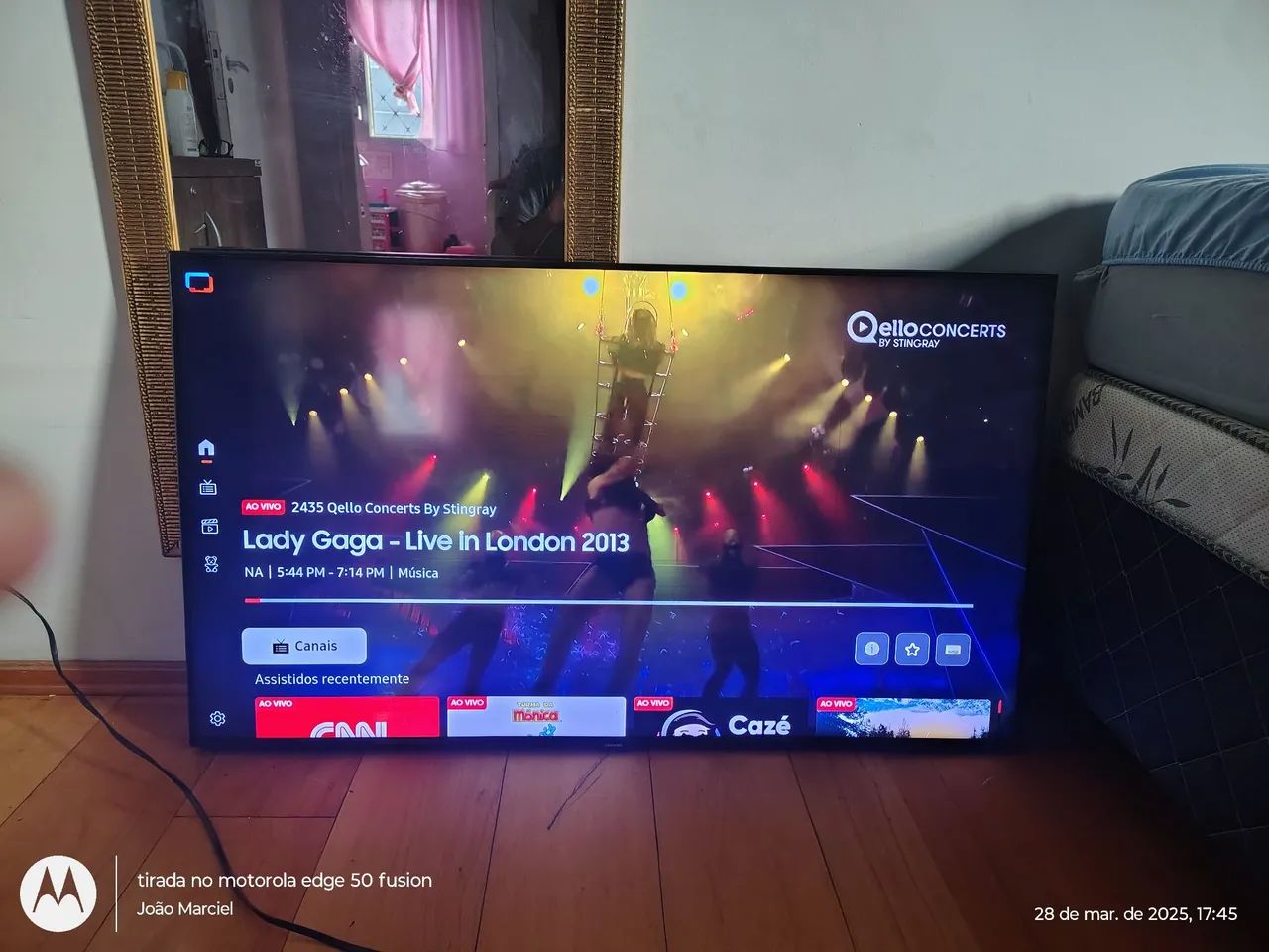 TV LED 4K 50 polegadas com Xbox integrado 