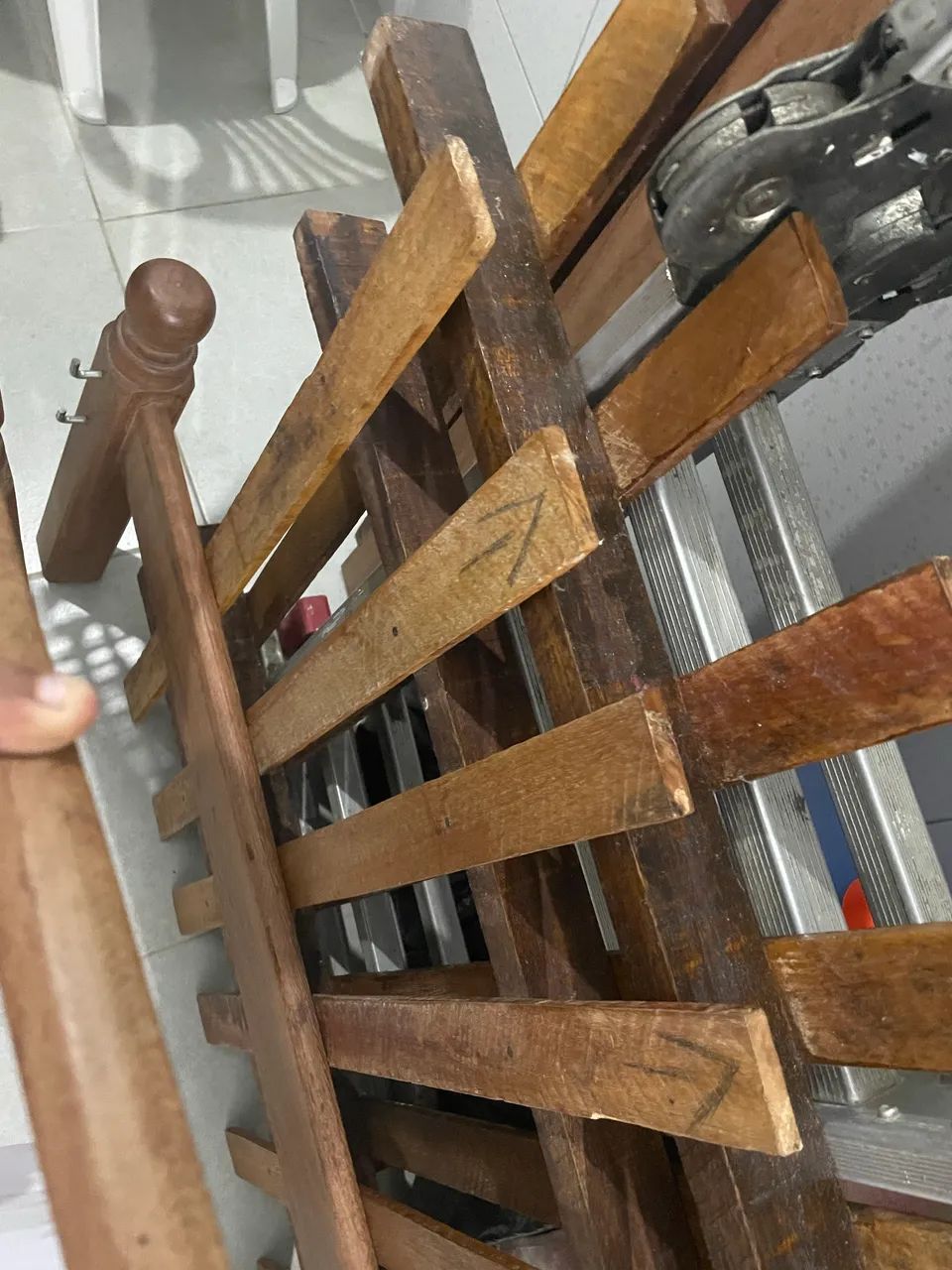 Cama Solteiro Madeira - Foto 4