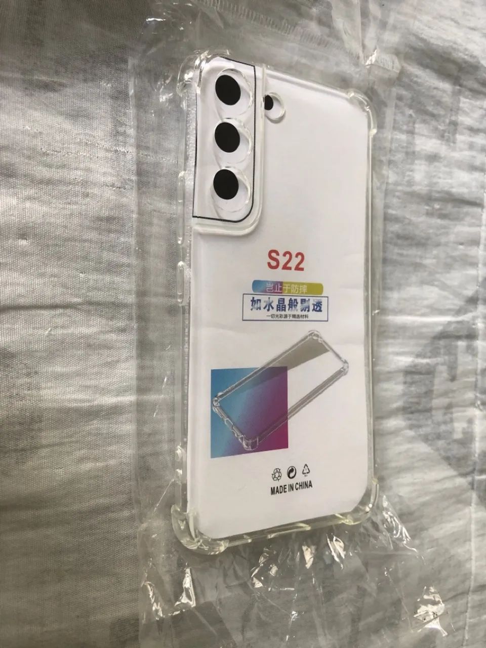 Novas! Capa de silicone para Galaxy S22 e S22+ - Foto 2