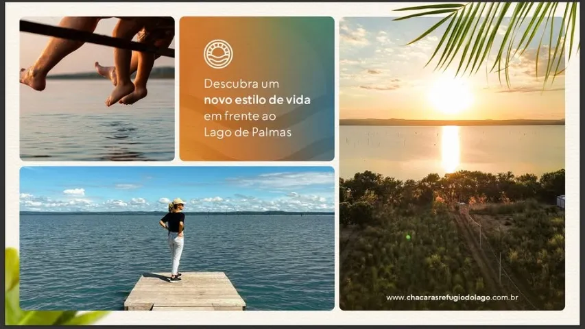 CHÁCARA NO GRANDE LAGO DE PALMAS