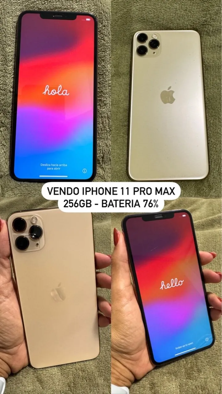 11 pro max 256 DOURADO