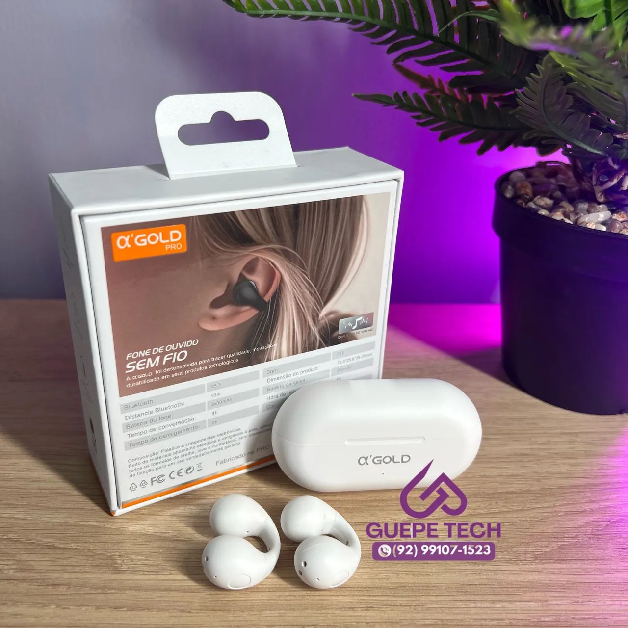 Fone De Ouvido Sem Fio  - Foto 2