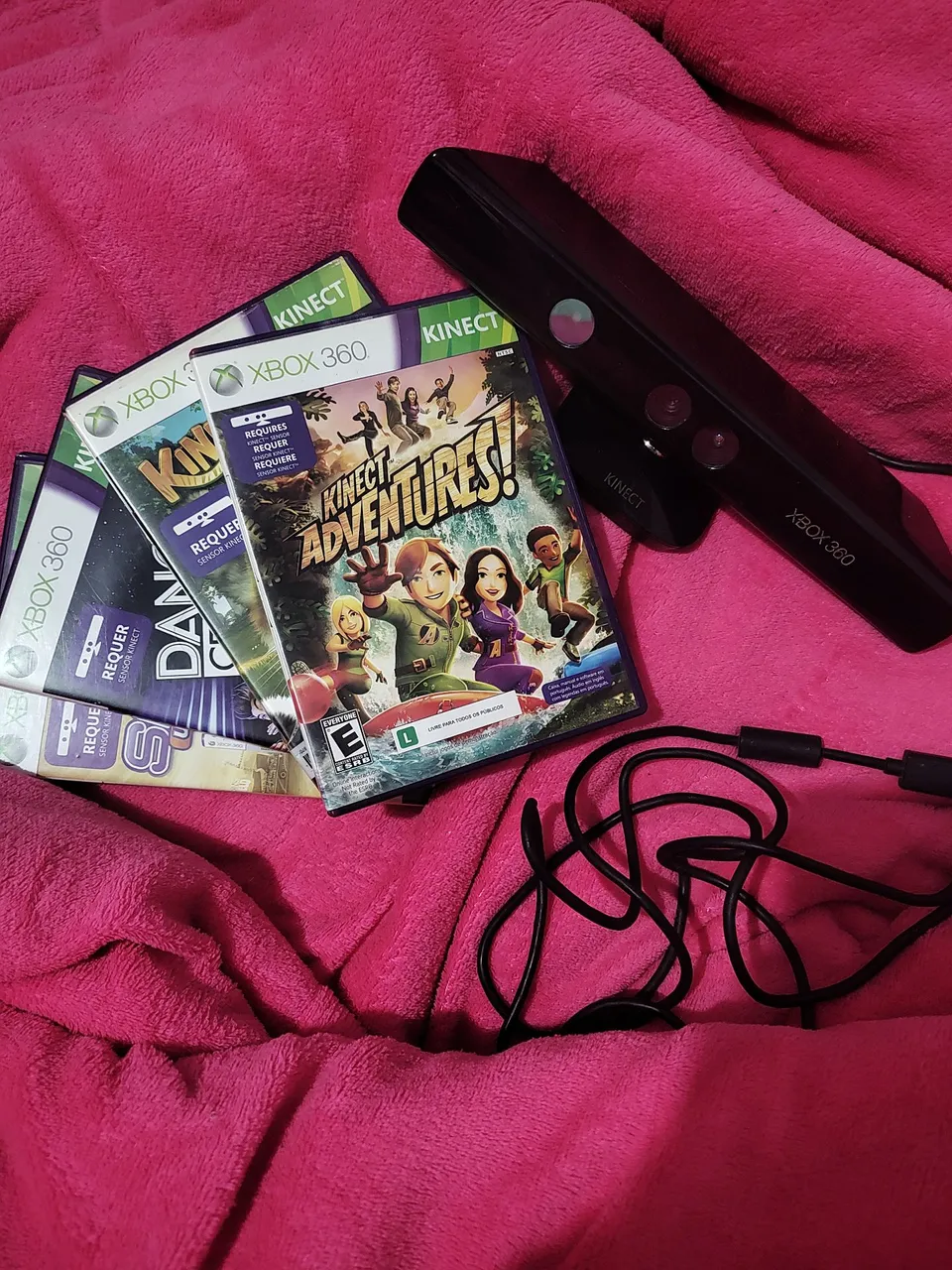 Kinect Xbox 360 + Jogos