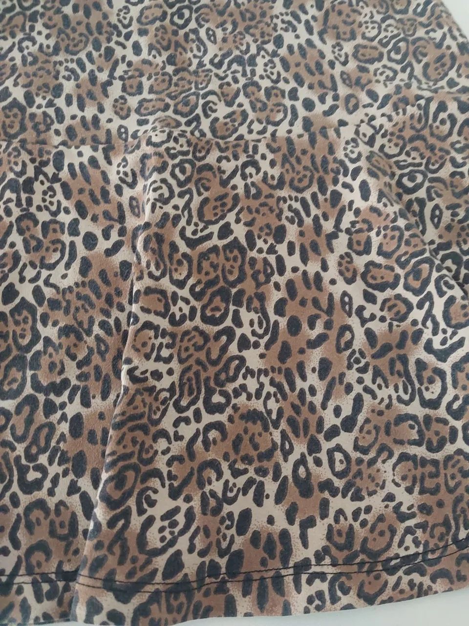Saia animal print tamanho P - Foto 3