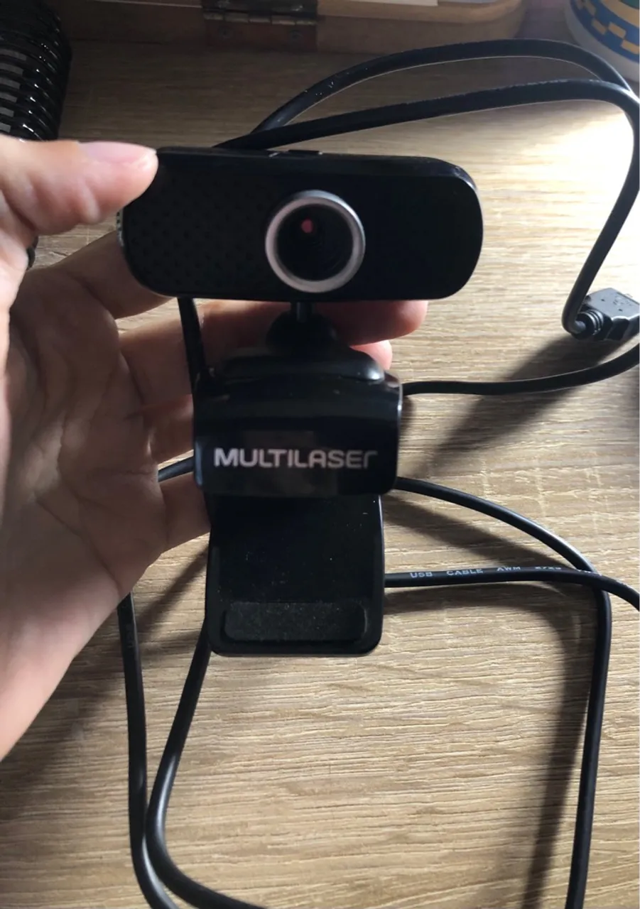 Webcam Multilaser - Ótima qualidade!