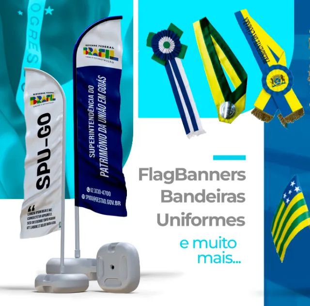 WindBanner, FlagBanner, Uniforme, Bandeiras e muito mais...