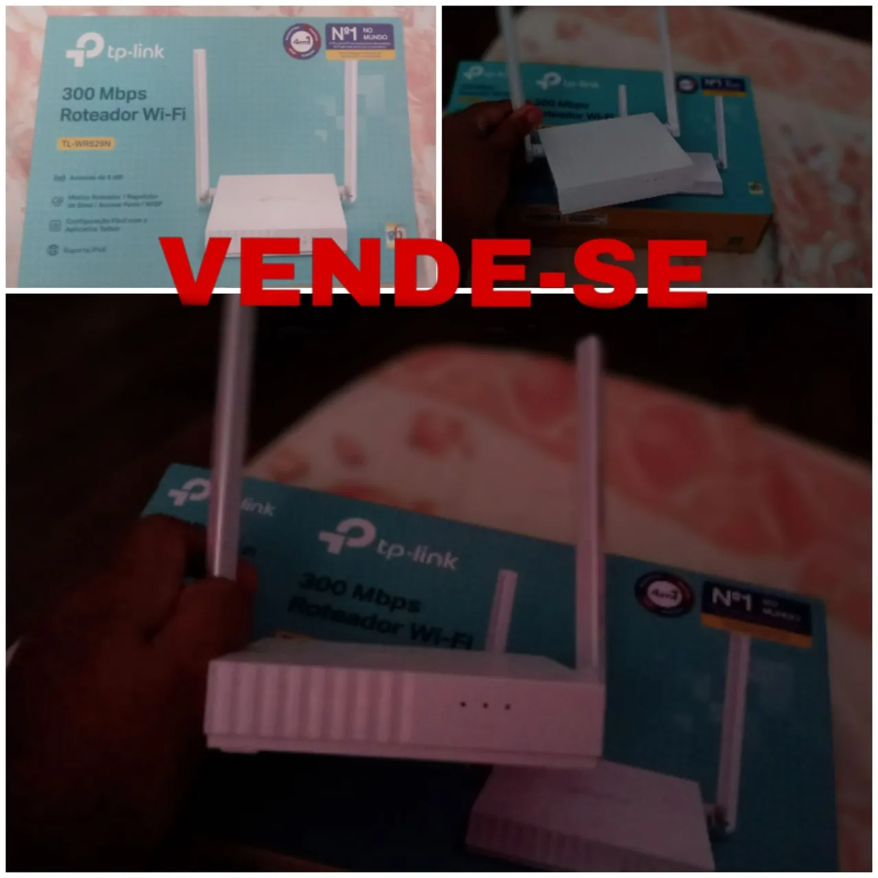 Roteador Wi-Fi TP-Link 300Mbps TL-WR829N