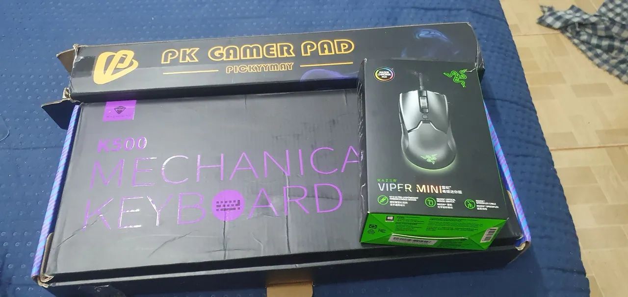 KIT PERIFÉRICOS GAMER (MOUSE, TECLADO E MOUSEPAD)64520762007810120