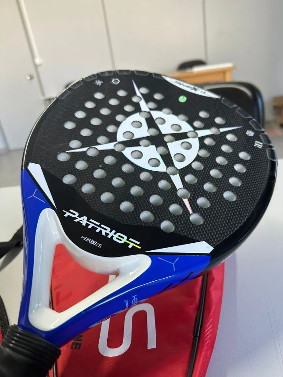 raquete de padel heroes patriot