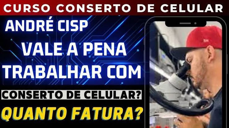 ? CURSO COMPLETO DE MANUTENÇÃO DE CELULARES 5.0 - ANDROID + IPHONE