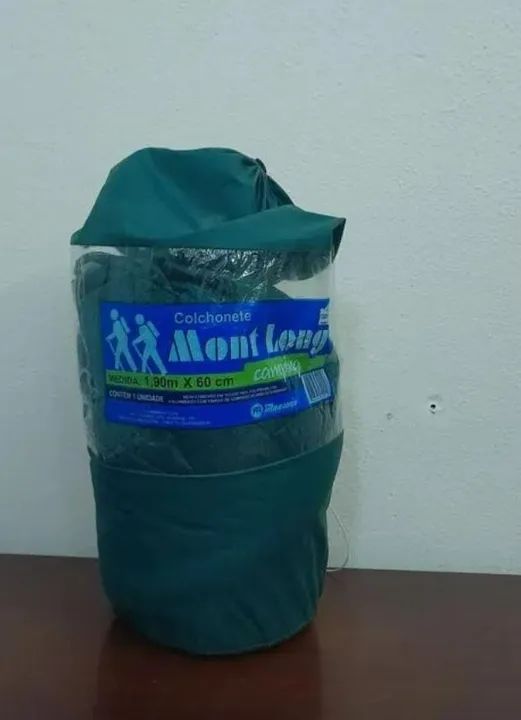 Colchonete de solteiro para camping barraca de acampamento 