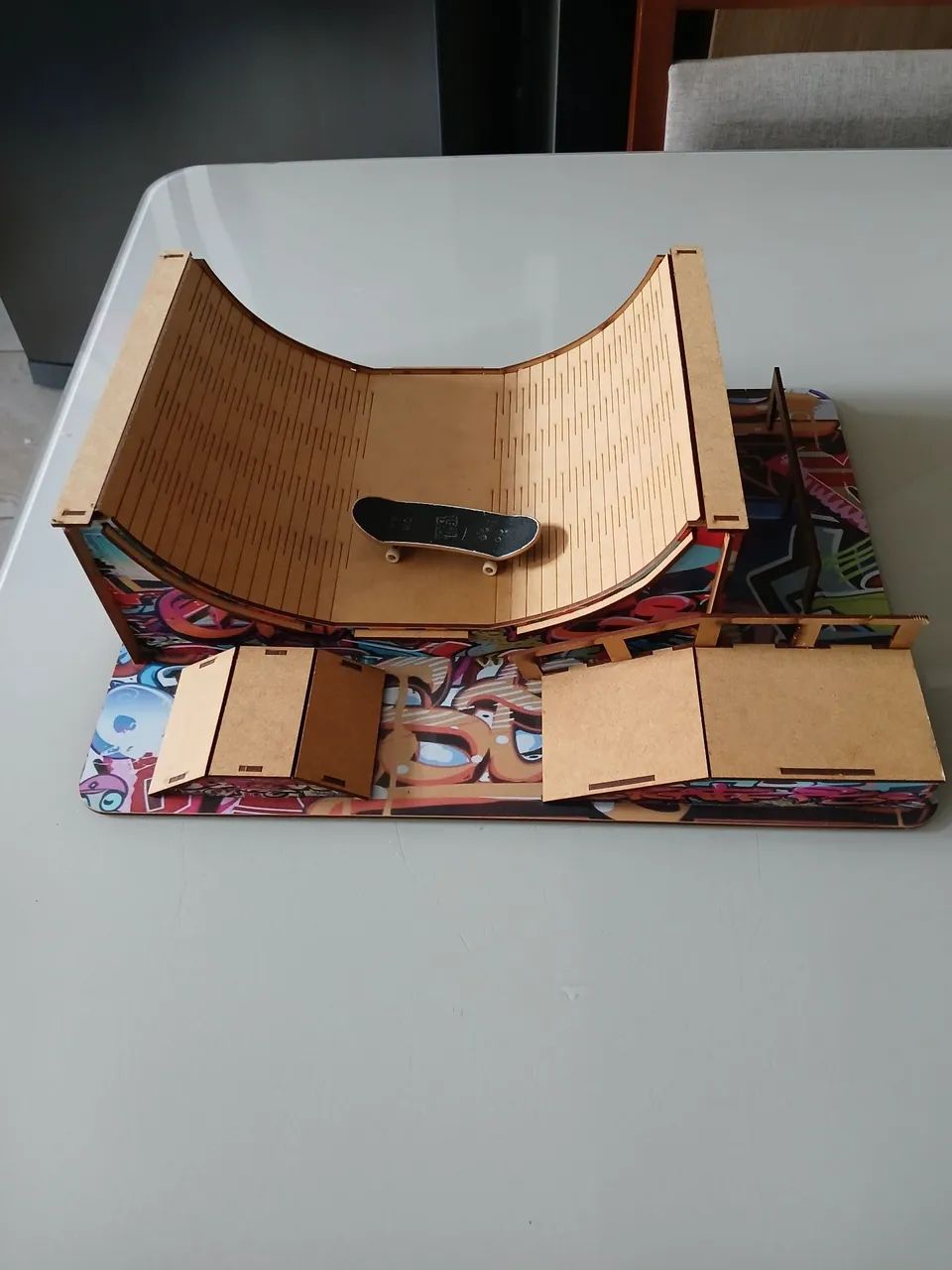 Rampas de skate para fingerboard