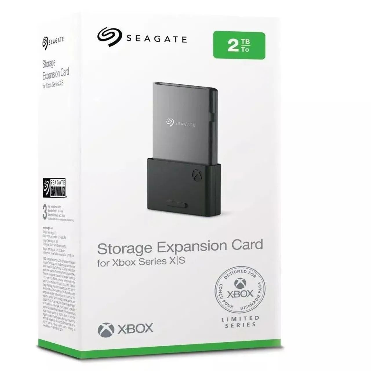 Cartão de Expansão de Armazenamento SSD 2TB Xbox Series X|S Limited Edition - Seagate