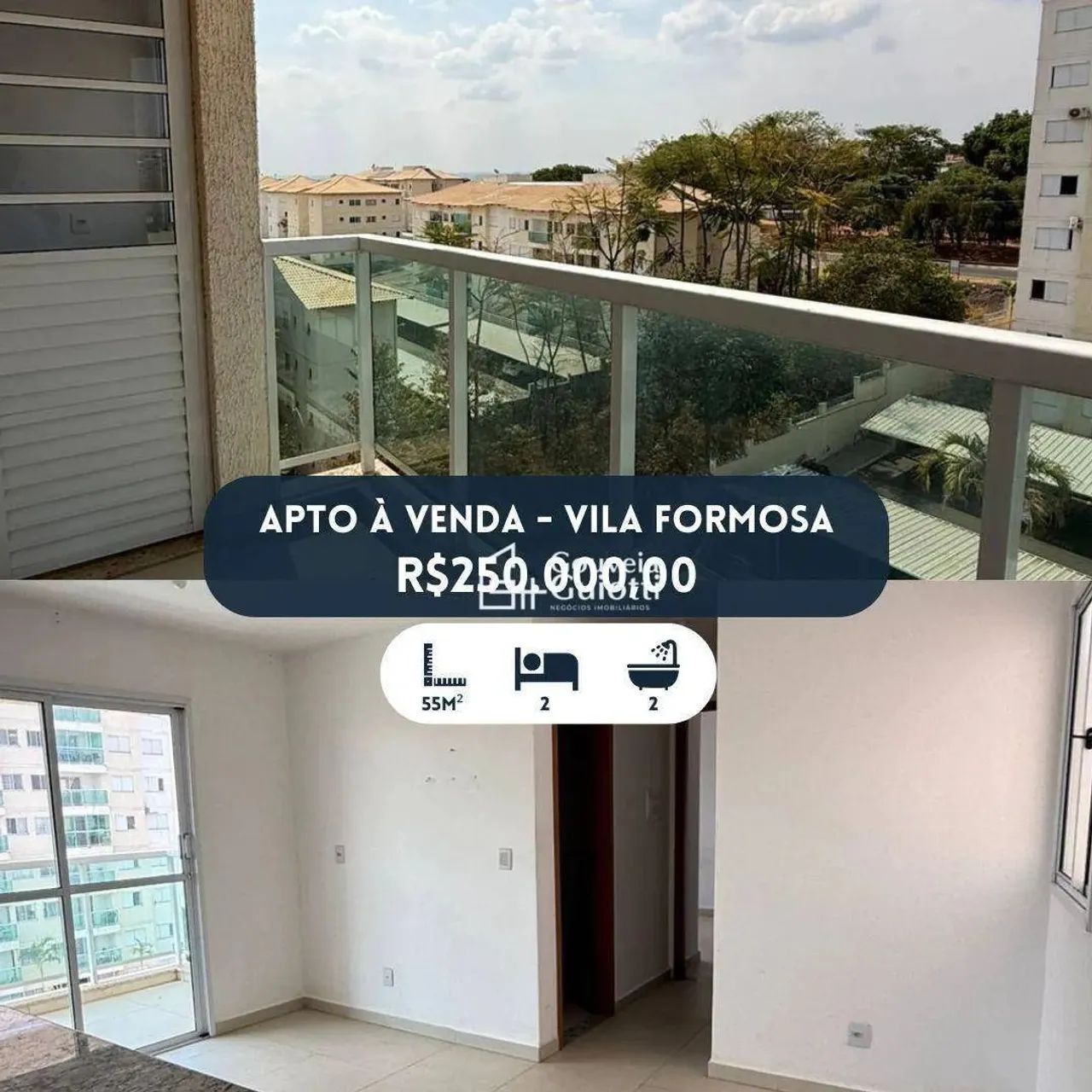 Apartamento 2 quartos à venda - Vila Formosa, Anápolis - GO 1443882169 ...