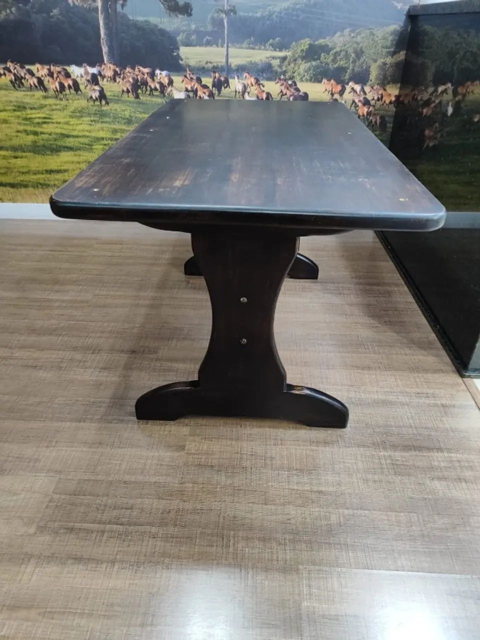Mesa de Madeira Maciça  1.50/80/80 - Foto 4