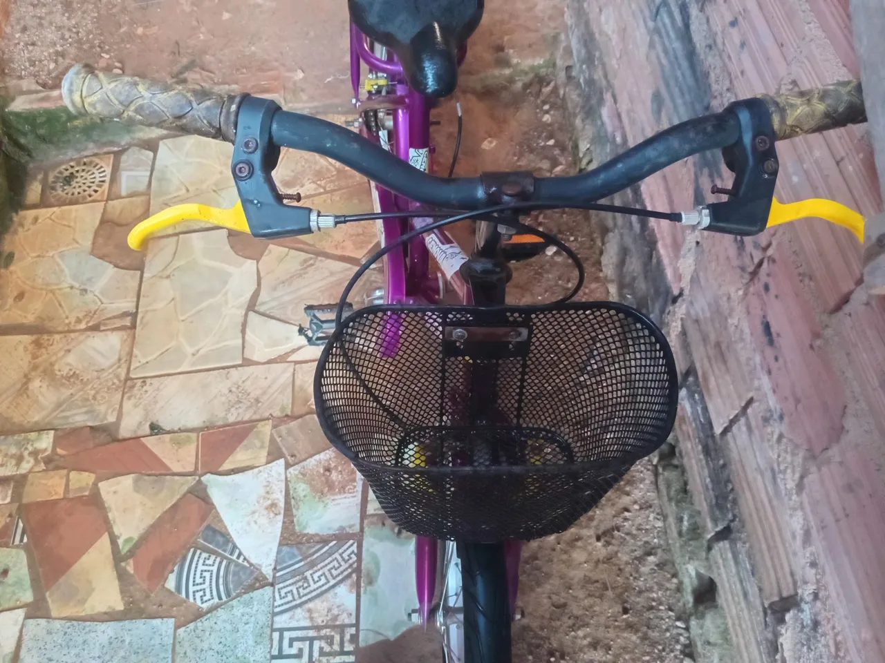 Bicicleta Infantil com Cesta