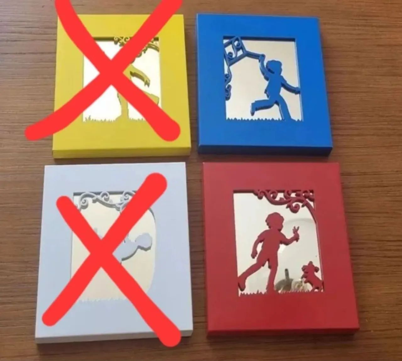 Quadros decorativos infantis - 2 peças