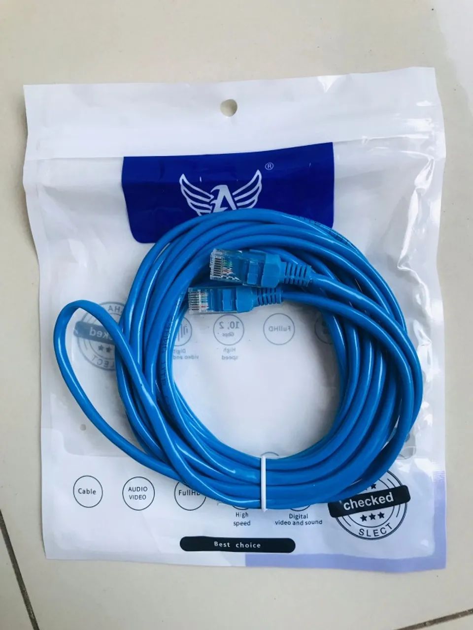 Cabo de Rede LAN Internet/Ethernet Novo (1,5m /2m /5m /10m /15m) Garantia - Foto 4