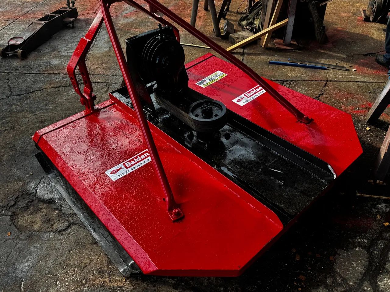 Roçadeira 1,5 Baldan Facas Novas Revisada - Foto 4