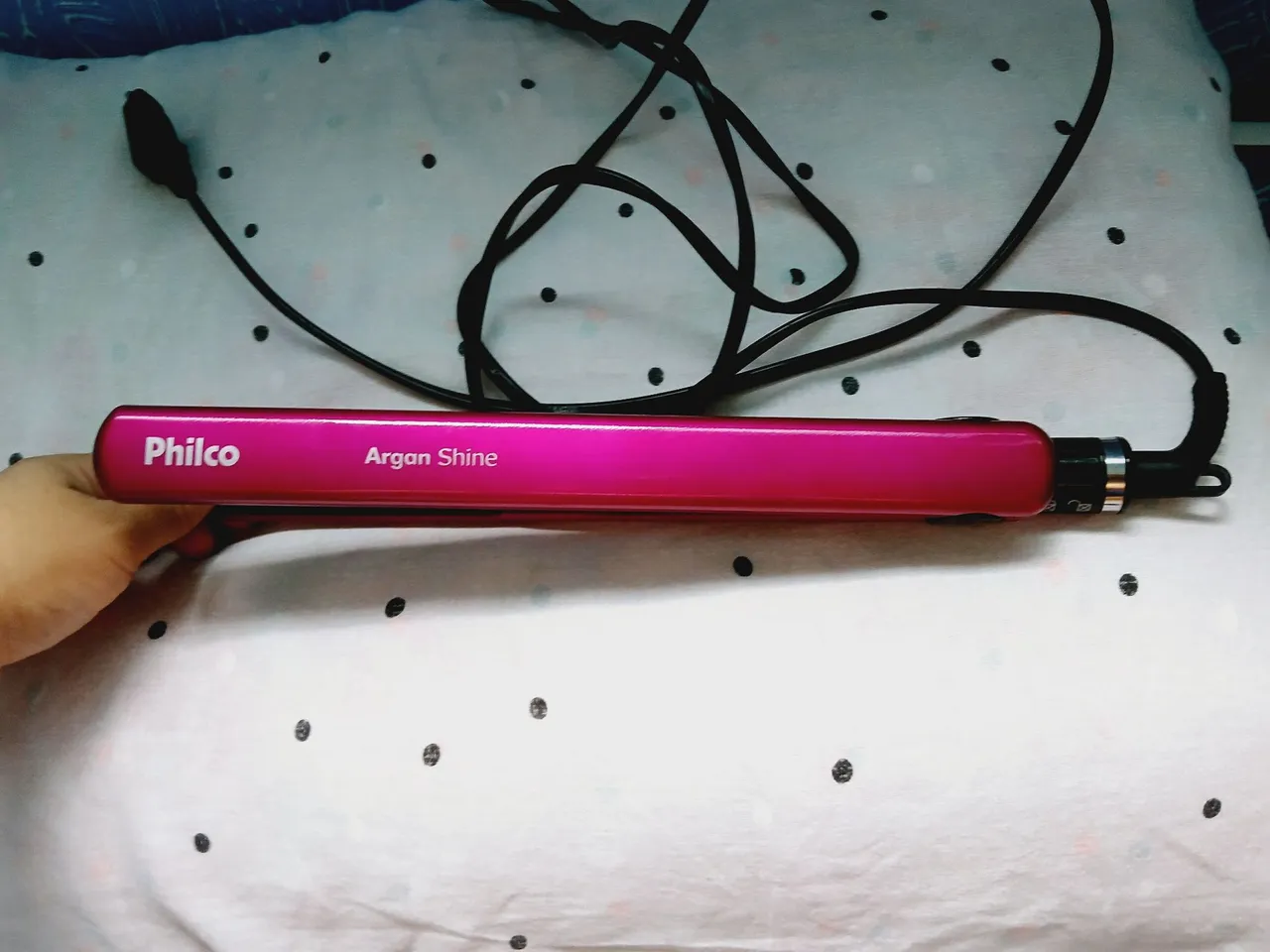 Prancha de Cabelo Philco Argan Shine